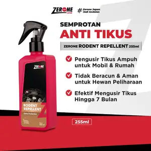 Zerone Obat Pengusir Tikus Ampuh 100% Semprot di Kap Mobil Rodent Repellent