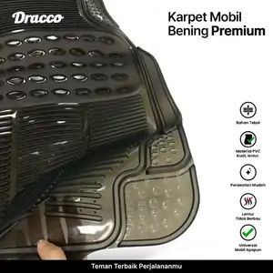 Karpet Mobil Bening Premium Tebal Anti Slip-Universal LenturTidak Berbau Mudah Dibersihkan