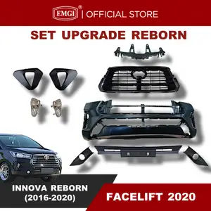 EMGI - Bumper Bemper Depan Grill Innova Reborn 2016 SET UPGRADE REBORN FACELIFT 2020
