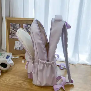 Nine stars tas ransel wanita lucu Tas Ransel Serut Siswa Perempuan tinggi tas Perjalanan Tahan Air