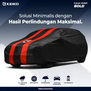 Cover Sarung Selimut Penutup Waterproof Bold Warna Semi Outdoor untuk Mobil Avanza Xenia Ertiga Calya Sigra Brio Agya Ayla Rush Terios Innova Reborn Xpander Cross Pajero Sport Fortuner BRV CRV HRV Mobilio Yaris Grand Livina Kijang short Keiko