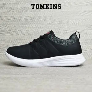 TOMKINS Mitski - Hitam Putih Sepatu Sneakers Sekolah Wanita