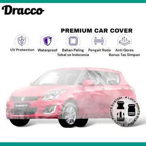 sarung mobil suzuki swift transparan tebal waterproof premium car cover