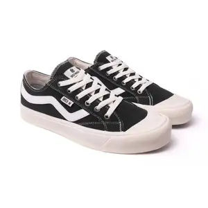 Brick Mansions - Matrix Black White Sepatu Sneakers Casual Sekolah Pria Wanita