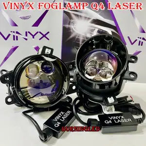 ORIGINAL VINYX BILED FOGLAMP MOBIL Q4 3 WARNA / ALL WHEATHER 3 INCHI BLUELENS FOGLAMP PROJECTOR HIGH LO PNP TOYOTA HONDA UNIVERSAL ORIGINAL