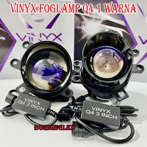 ORIGINAL VINYX BILED FOGLAMP MOBIL Q4 3 WARNA / ALL WHEATHER 3 INCHI BLUELENS FOGLAMP PROJECTOR HIGH LO PNP TOYOTA HONDA UNIVERSAL ORIGINAL VINYXY