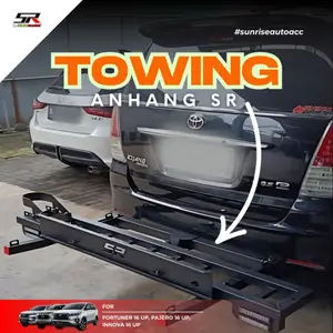 Towing Anhang Tanduk Belakang Pajero Innova Fortuner Pengaman Bemper Belakang Besi Motor Bumper Motor