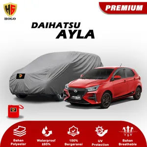 Hogo Cover Mobil Daihatsu Ayla Premium Polyester UV Protection