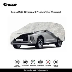 Sarung Mobil Palisade Silverguard Tebal Waterproof Anti UV Cover Mobil Premium