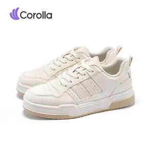 Corolla Candy Sepatu Olahraga Wanita Pelangi Bagus Nyaman Ringan Sneakers Kerja Outdoor Indoor Sekolah Warna Cokelat Merah Muda Biru Krem