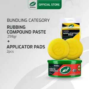Turtle Wax Rubbing Compound Paste + Applicator Pads