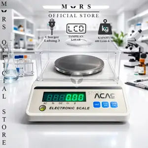 ZBC-TP Timbangan Emas Digital 600 - 2000 gr / 0.01 gram Timbangan Laboratorium Obat Emas Portable Electronic Balance Scale