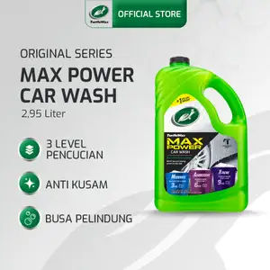 Turtle Wax - Max Power Car Wash 2950 mL Sampo Mobil Motor Sepeda Sabun Cuci Kendaraan Mobil Motor Sepeda Busa Melimpah Termurah
