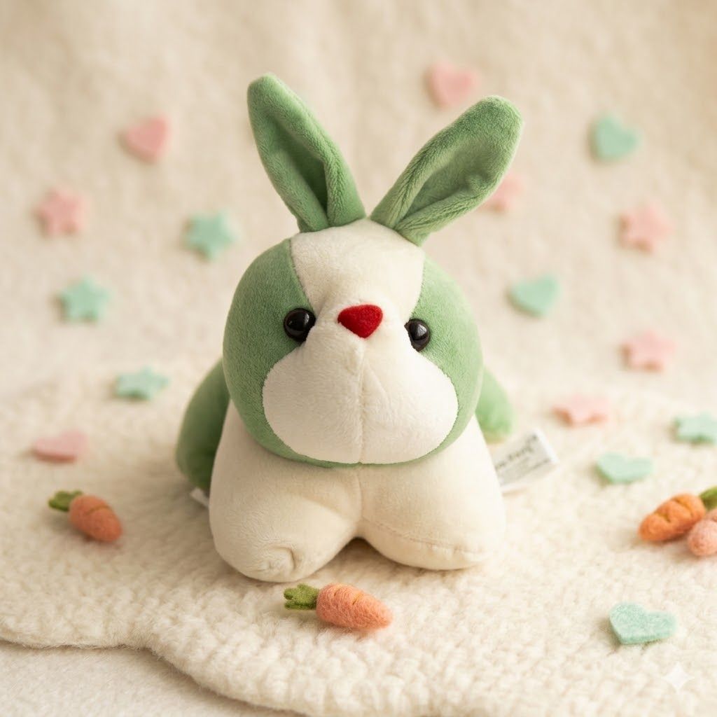 Green Rabbit Teddy – Soft Plush Bunny Teddy for Kids Wholesale at ...