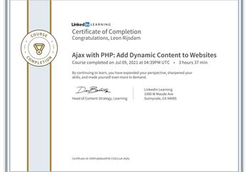 CertificateOfCompletion_Ajax_with_PHP_Add_Dynamic_Content_to_Websites
