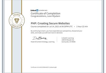 CertificateOfCompletion_PHP_Creating_Secure_Websites