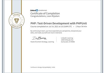 CertificateOfCompletion_PHP_TestDriven_Development_with_PHPUnit