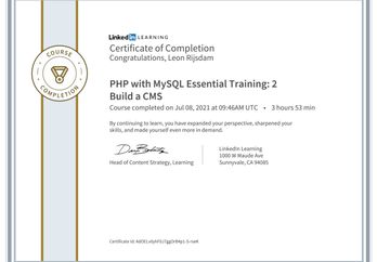 CertificateOfCompletion_PHP_with_MySQL_Essential_Training_2_Build_a_CMS