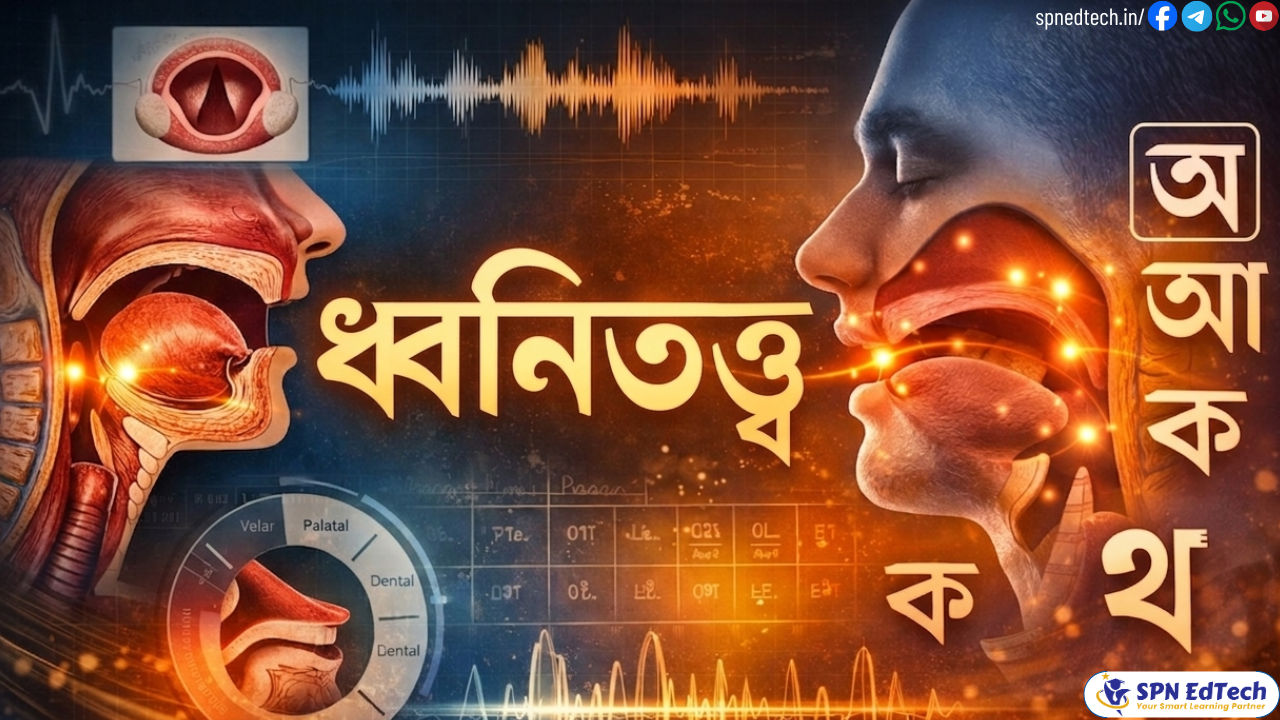 ধ্বনিতত্ত্ব - বাংলা ভাষাবিজ্ঞান