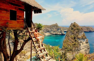 Rumah Pohon Tree House, Instagram Tour Nusa Penida