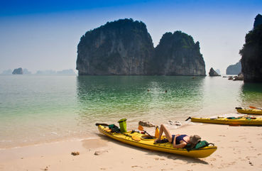 Titop Island, HaLong Bay, Vietnam