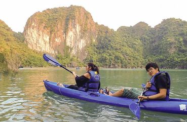 Luon caves, Halong Bay, Vietnam