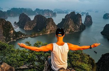 Bai Tho Mountain, Ha Long Bay, Vietnam