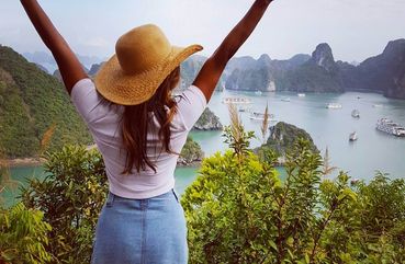 Titop Island, Ha Long Bay, Vietnam