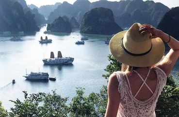 Titop Island, Ha Long Bay, Vietnam