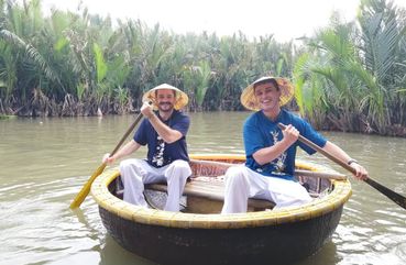 Basket Boat, Hoi An, Vietnam