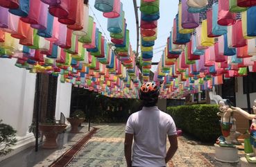 Bicycle and Thai Cooking