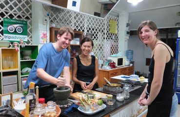 Bicycle and Thai Cooking