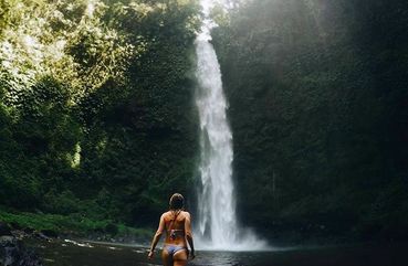 Best waterfall in Bali - Nungnung waterfall