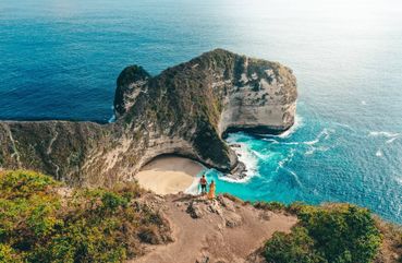 Day trip to Kelingking Beach, Nusa Penida