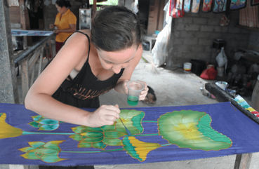 Batik Painting class, Kuala Lumpur