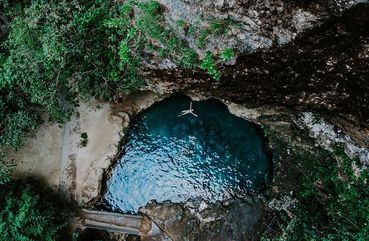 Tembeling waterfall, Nusa Penida