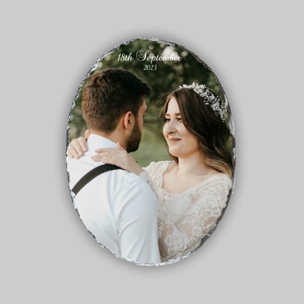 SLT05-07 – “Our Big Day” Customized Photo Slate