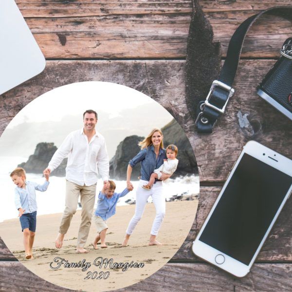 PDS01-09 – “Family Photo” Customized Mouse Pad