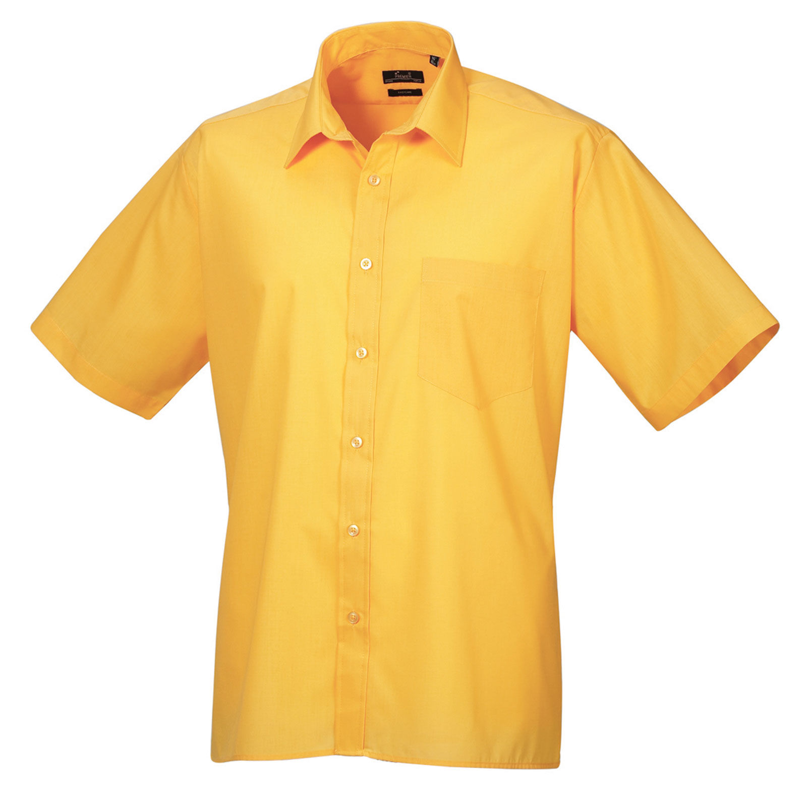 Men's Short sleeve Poplin Shirt - Malta - Customize Nation