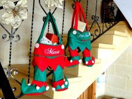 Personalized name embroidery elf stocking (4)