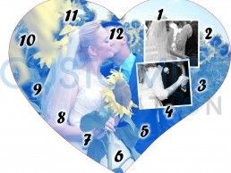 CLK03-01 – Heart Clock for the couple