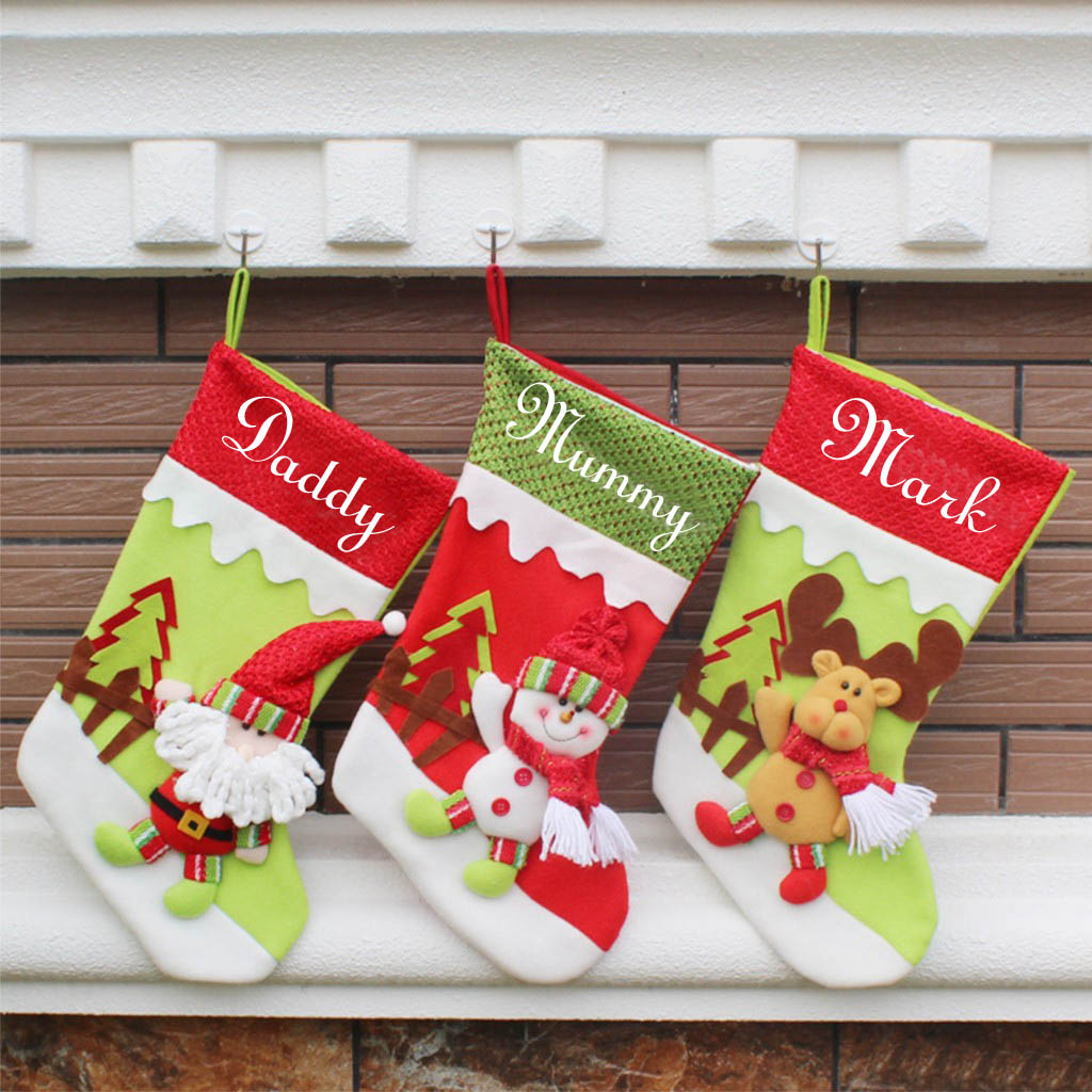 Personalized Kid’s Christmas Stockings