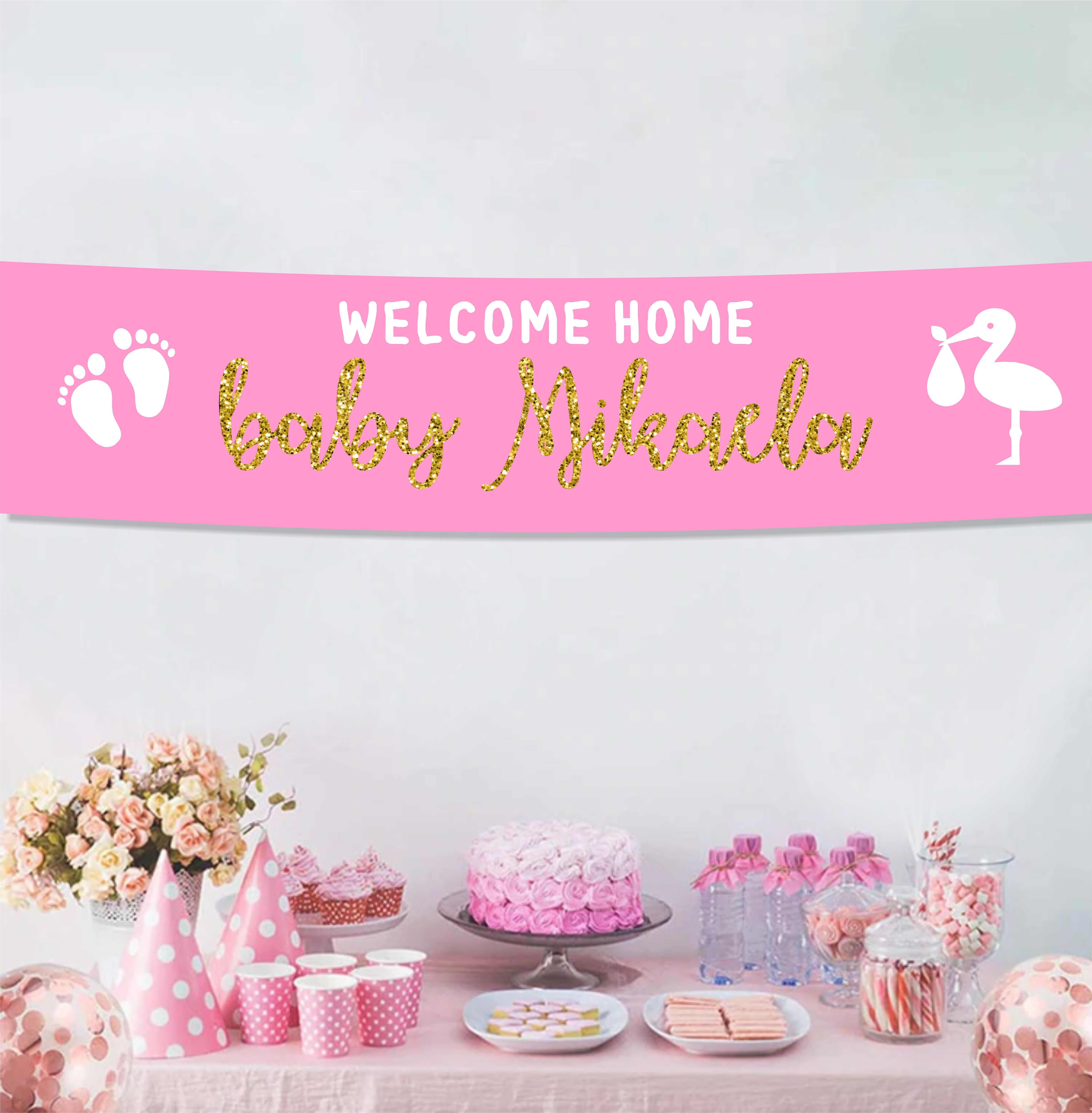 welcome baby banners