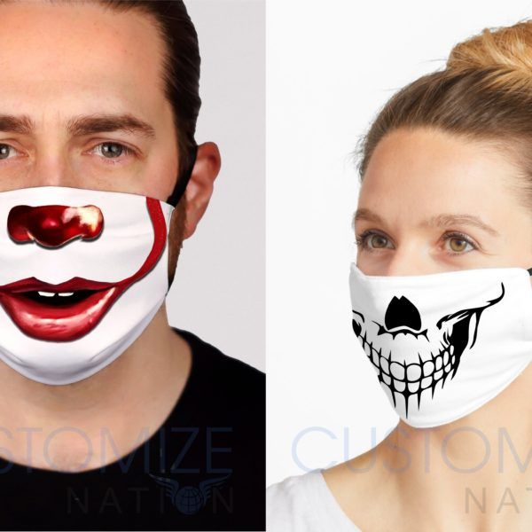 Halloween Adult Face Masks - Customize Nation