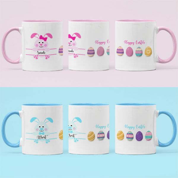 MUG88 – Personalized Happy Easter Mug-Main img