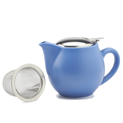 Matt Blue Monaco Teapot