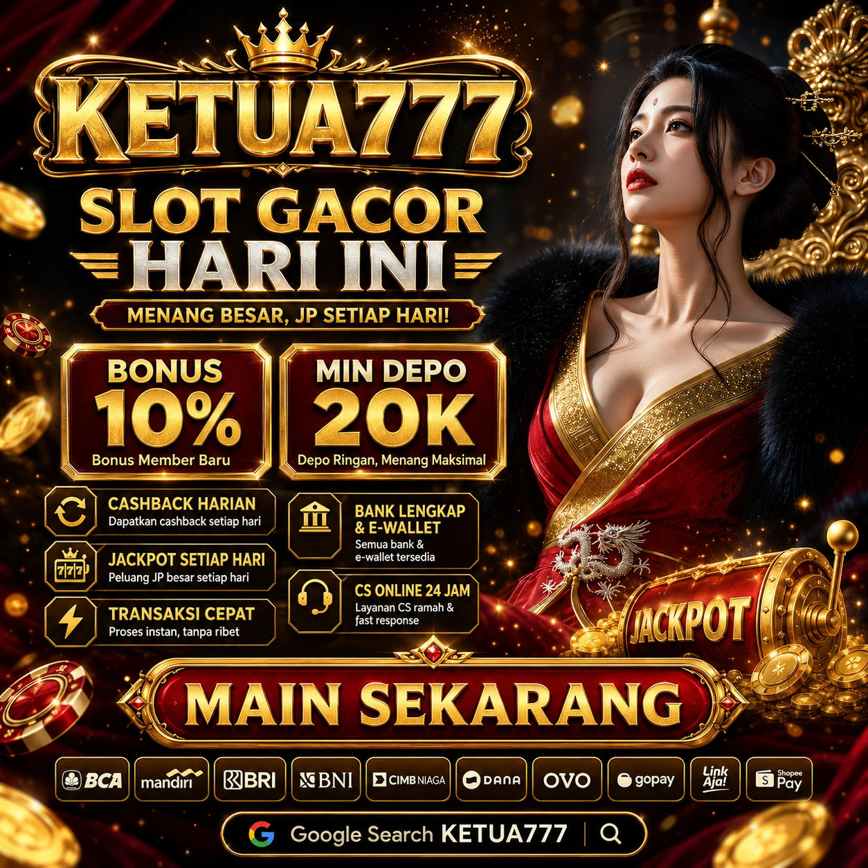 KETUA777 ☛ Ketua Tongkrongan Jackpot Lagi Bagi Kursi Maxwin Mulai Unjuk Gigi
