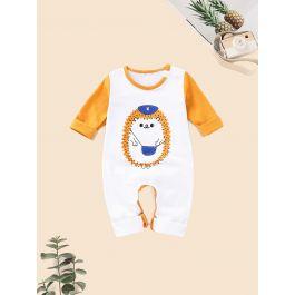 Baby Cartoon Print Jumpsuit