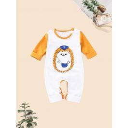 Baby Cartoon Print Jumpsuit