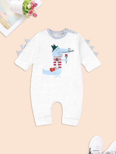 Baby Cartoon Print Romper